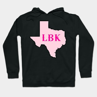 LBK Texas in Pink Hoodie